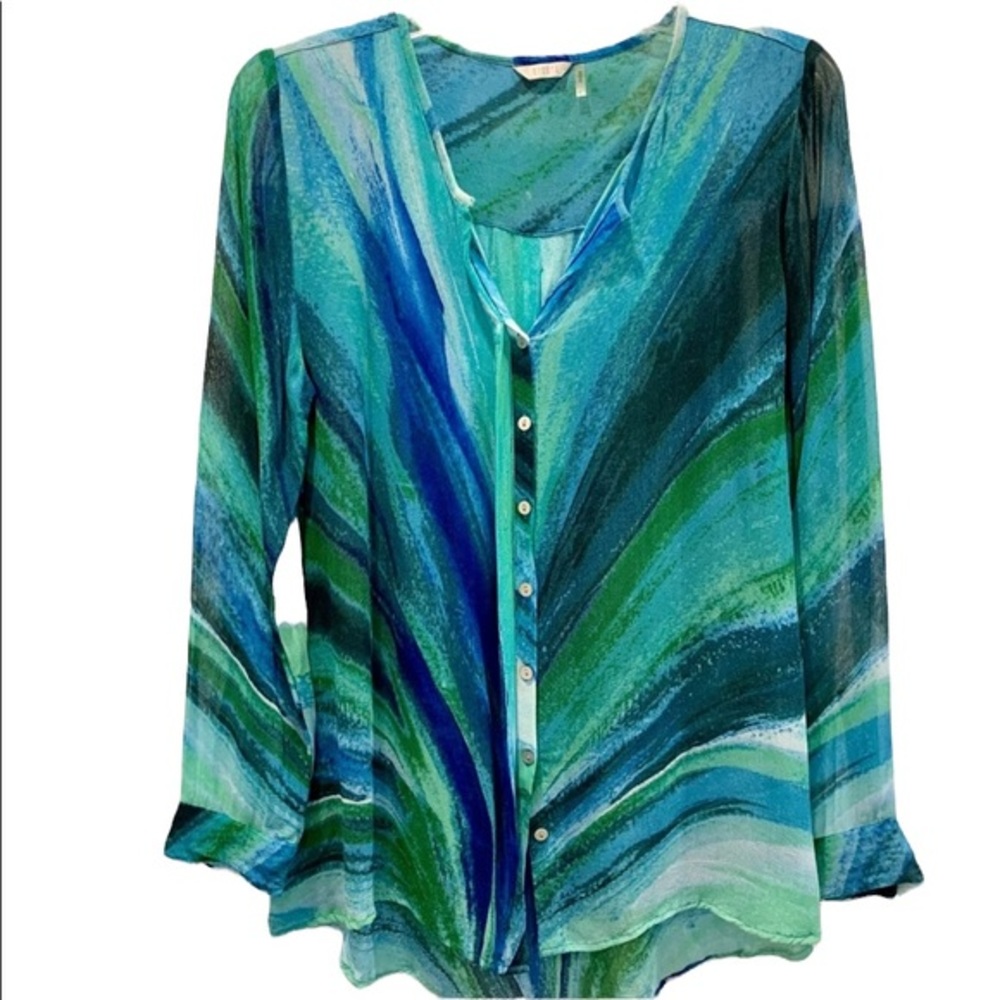 Casual Studio‎ Colorful Print Blouse S